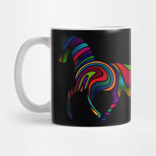 Kunst deign Perd Mug